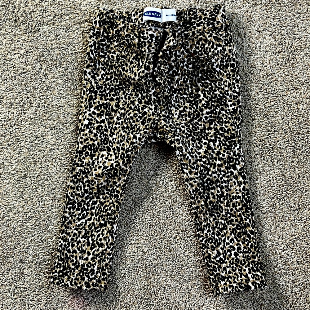 Stylish cheetah print pants
